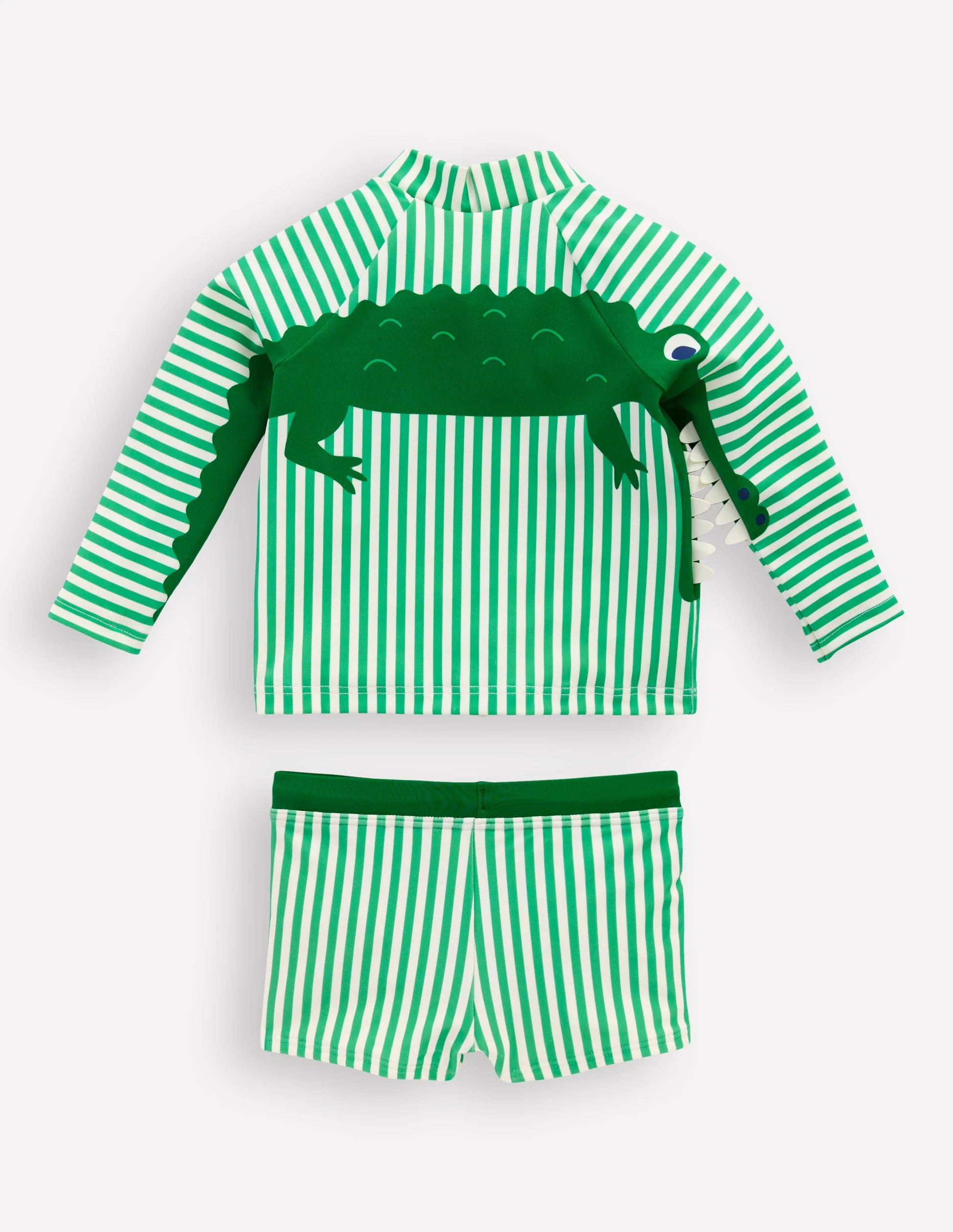 Rash Vest Set-Green Croc | Boden (US)