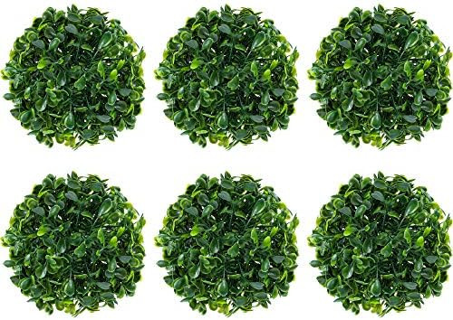 AUEAR, Artificial Boxwood Topiary Plant Balls Decorative for Table Decoration Garden Wedding Decor ( | Amazon (US)