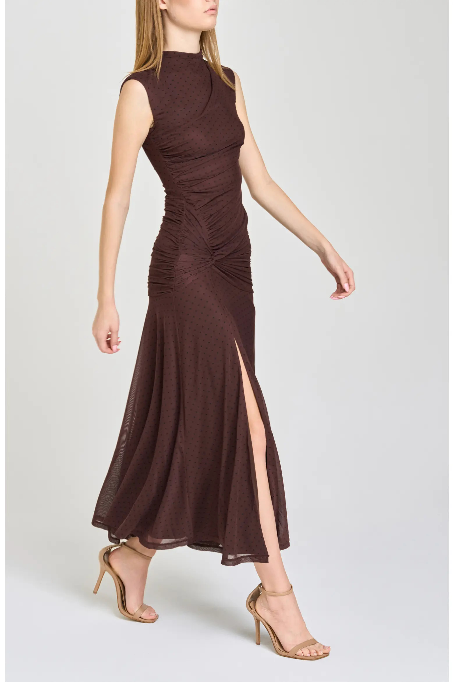 Sarielle Polka Dot Midi Dress (Women) | Nordstrom | Nordstrom