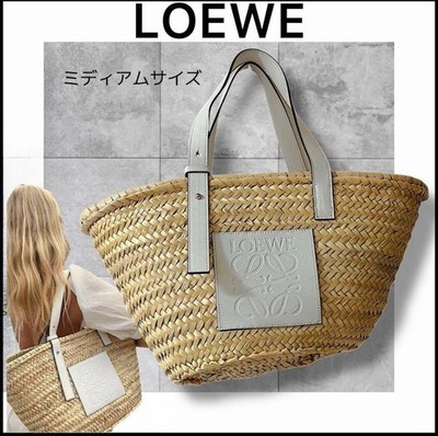 [LOEWE] LOEWE Basket Bag ☆ Medium ☆ Summer Bag ☆ White ☆ Resort | eBay | eBay US