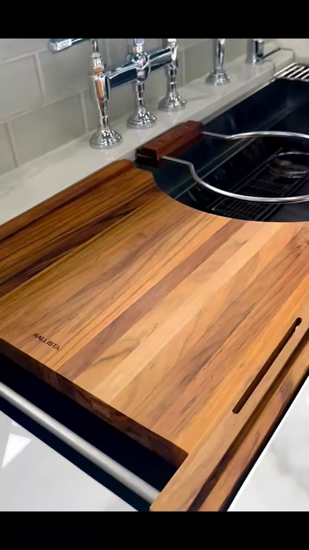 Workstation sink — rinse, prep, and clean all in one place. A simple upgrade that makes your kitchen work better. Linked here. #WorkstationSink
#KitchenUpgrade
#KitchenDesign
#SmartKitchen
#FunctionalLiving

#LTKHome #LTKFestival #LTKSaleAlert