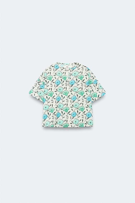 2-14 YEARS / FLORAL PRINT BLOUSE LIMITED EDITION | Zara Canada