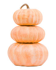 3pc Outdoor Safe Stacking Pumpkins Set | TJ Maxx
