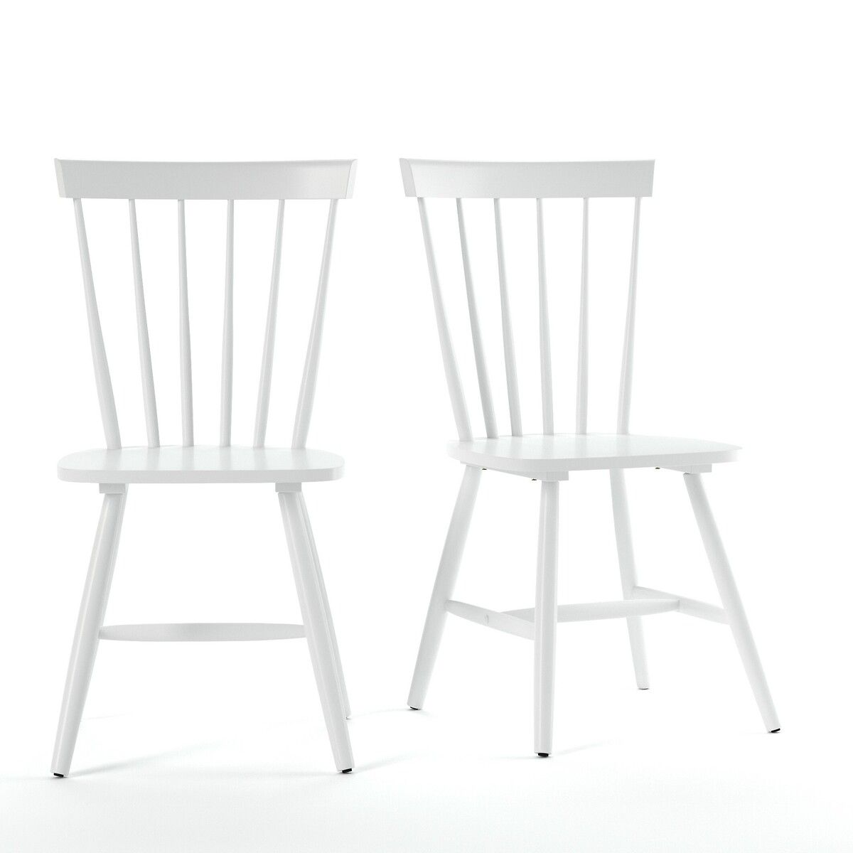 Set of 2 Jimi Solid Wood Spindle-Back Chairs | La Redoute (UK)