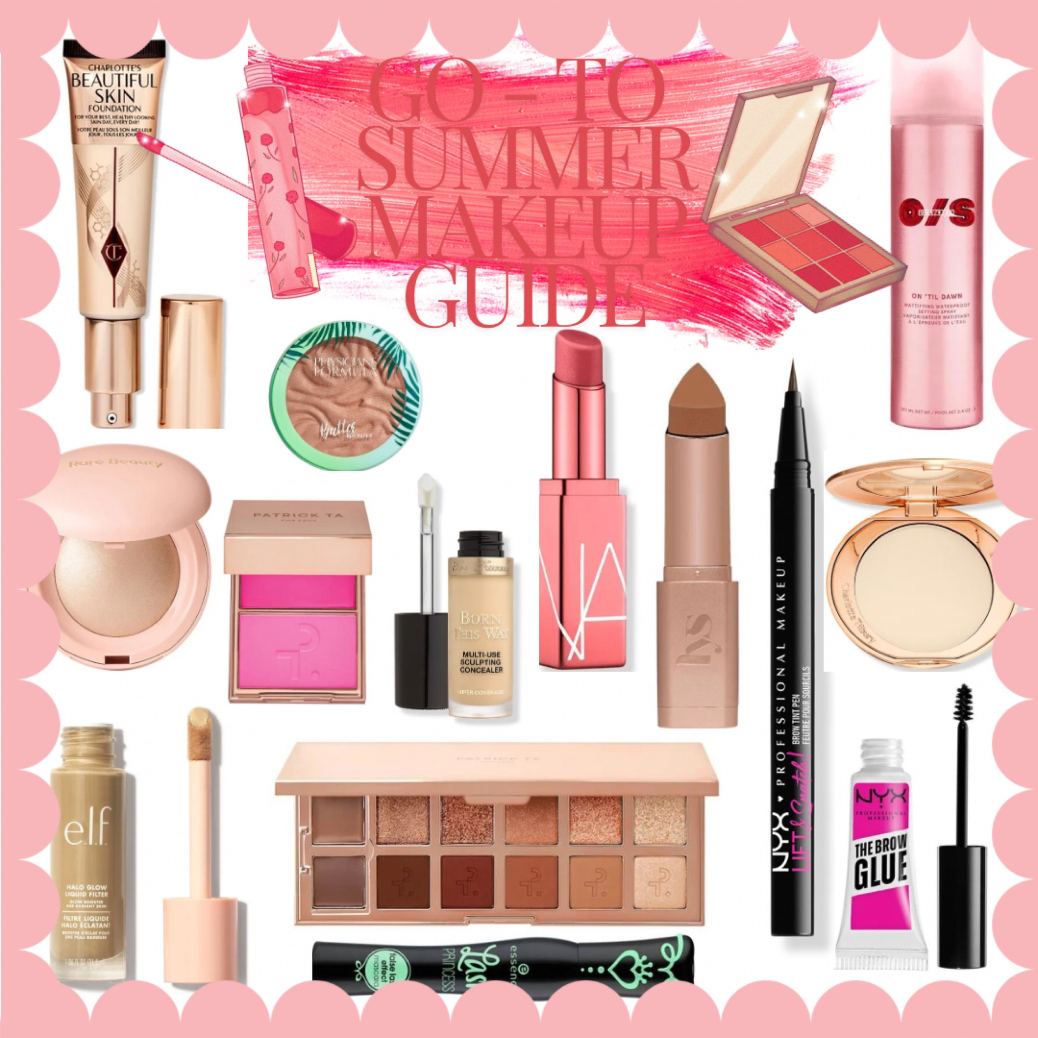 My Go-To Summer Makeup Guide! These products feel light weight on the skin and last all day long! The setting spray is a game changer 👀 

#LTKxelfCosmetics #LTKBeauty #LTKSummerSales