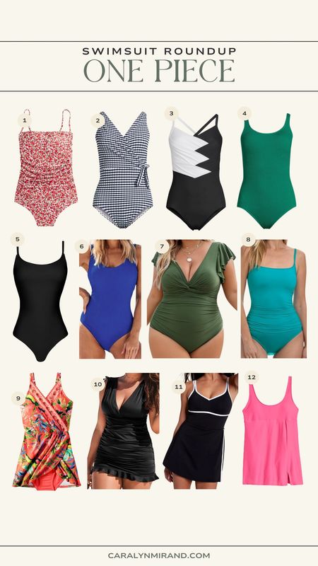 One piece swimsuits I am loving - see more on the blog at CaralynMirand.com

#LTKSeasonal #LTKSwim #LTKStyleTip