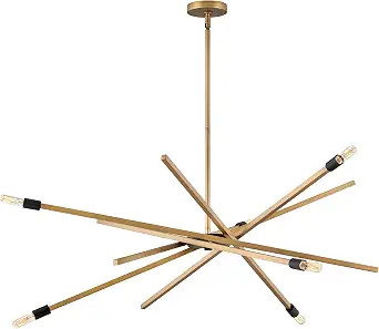 Hinkley Archer Large Outdoor Adjustable Chandelier, Heritage Brass | Amazon (US)
