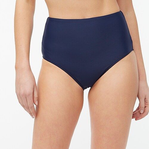 High-waisted bikini bottom | J.Crew Factory