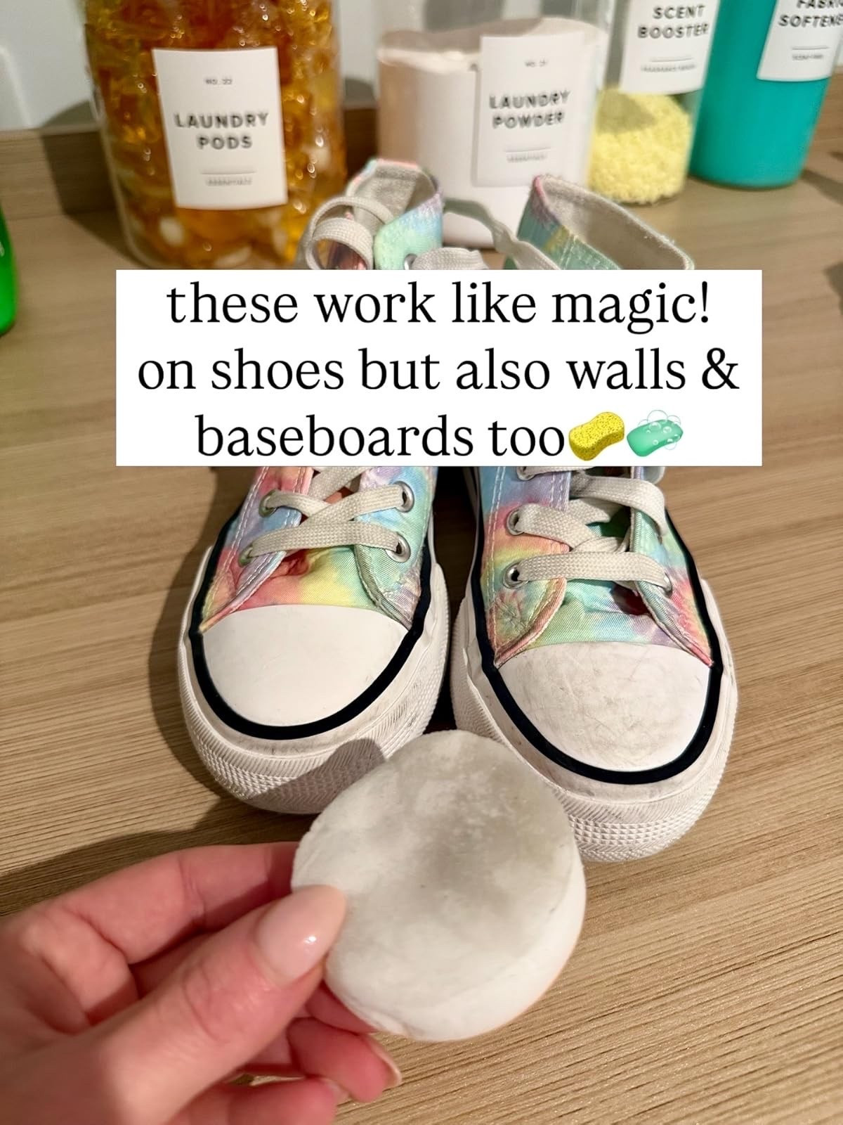 These shoe cleaners are amazing! They really bring sneakers back to life. Great for all types of shoes and even around the home. #shoecare #cleaninghacks

#LTKHome #LTKmomlife