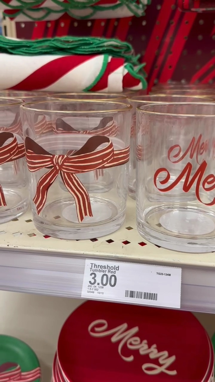 Festive holiday serving pieces at an amazing price point! 
Holiday glasses
Target finds 

#LTKHoliday #LTKSeasonal #LTKHome