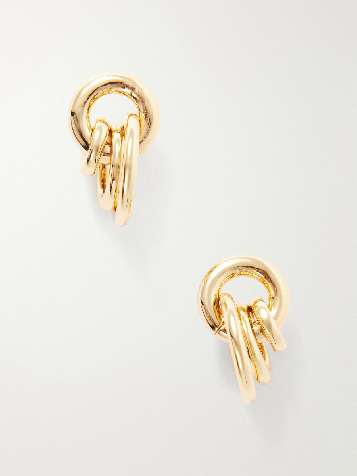 Laura Lombardi - Aria Gold-toned Hoop Earrings - One size | NET-A-PORTER (UK & EU)