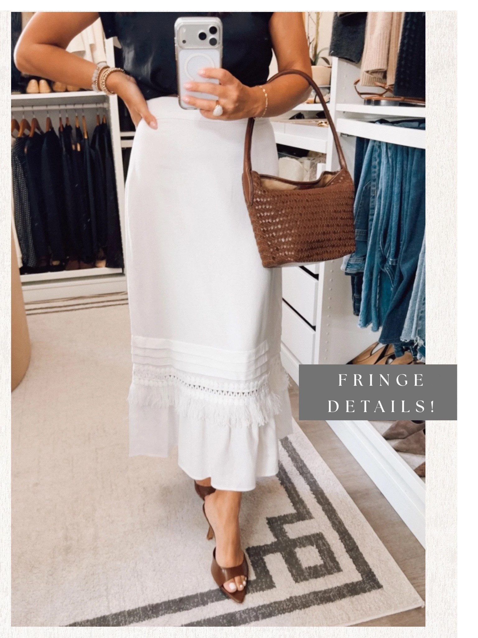 Zara skirt- TTS wearing a small

#LTKOver40 #LTKmorningroutine