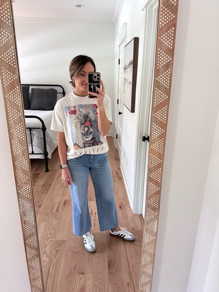 Comfy, flattering, lightweight, wide leg jeans that are perfect for Spring and currently on sale. 

J crew factory, spring denim, affordable fashion, mom style, simple style, intentional style, effortless style 

#LTKsalealert #LTKover40 #LTKstyletip