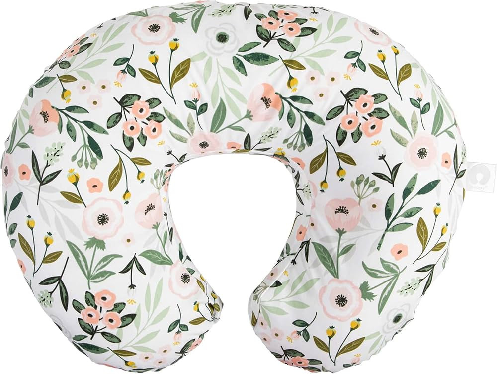 Boppy Original Support Nursing Pillow, Pink Garden, Ergonomic Breastfeeding, Bottle Feeding, and ... | Amazon (US)