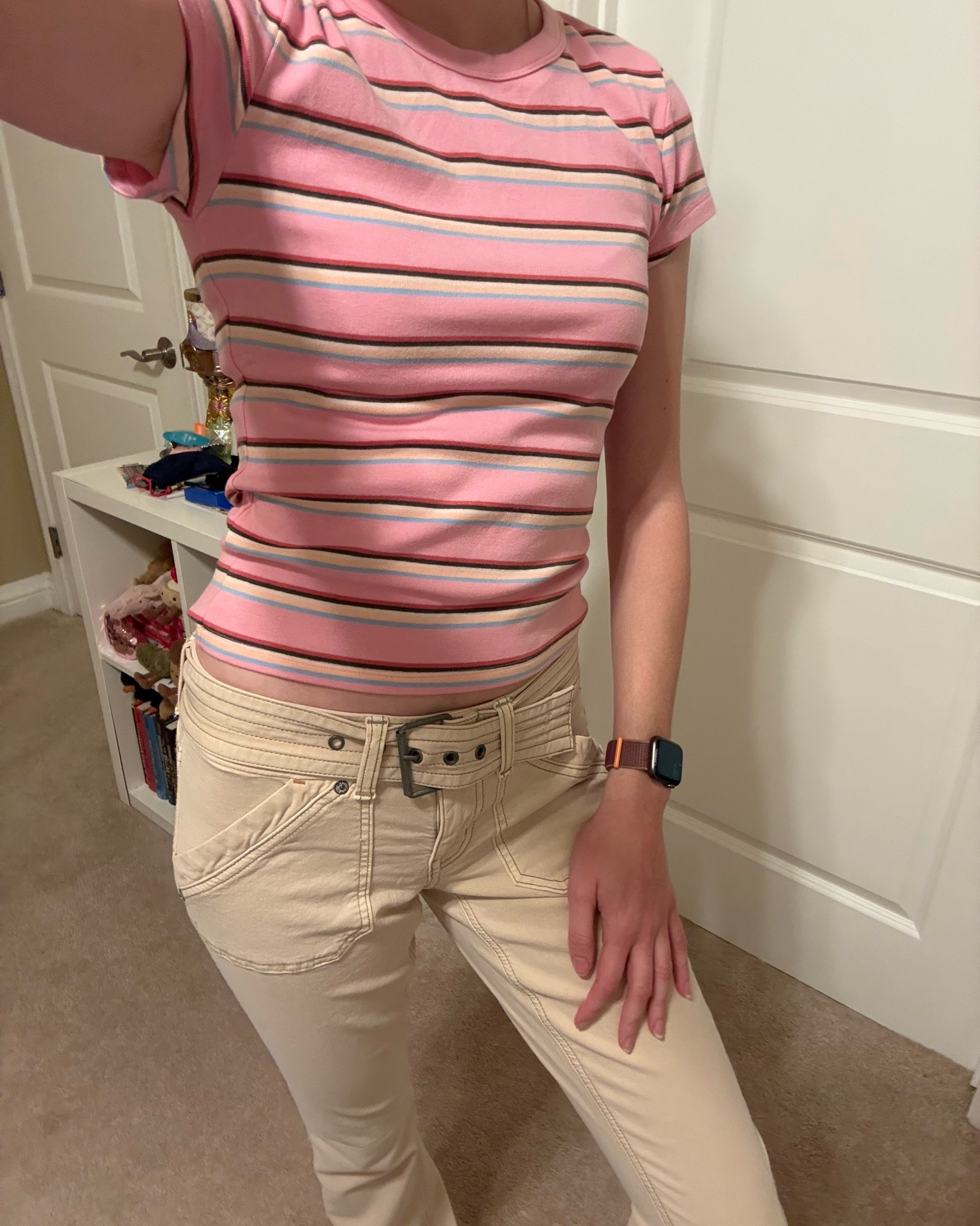 striped tees and low rise pants from american eagle

#LTKootd #LTKdayinmylife