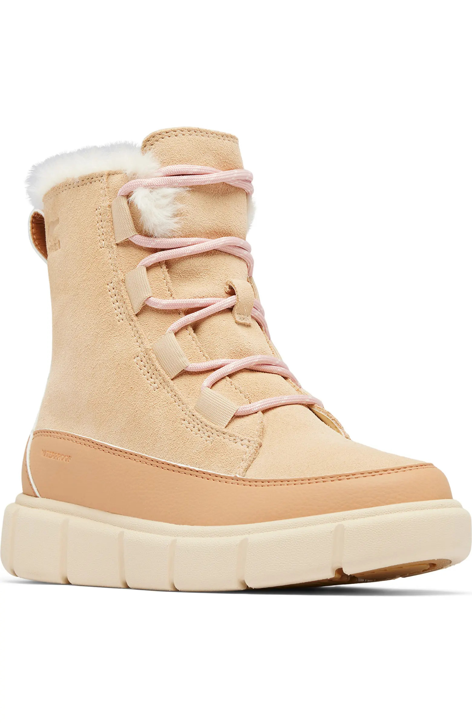 Kids' Explorer III Faux Fur Waterproof Boot | Nordstrom