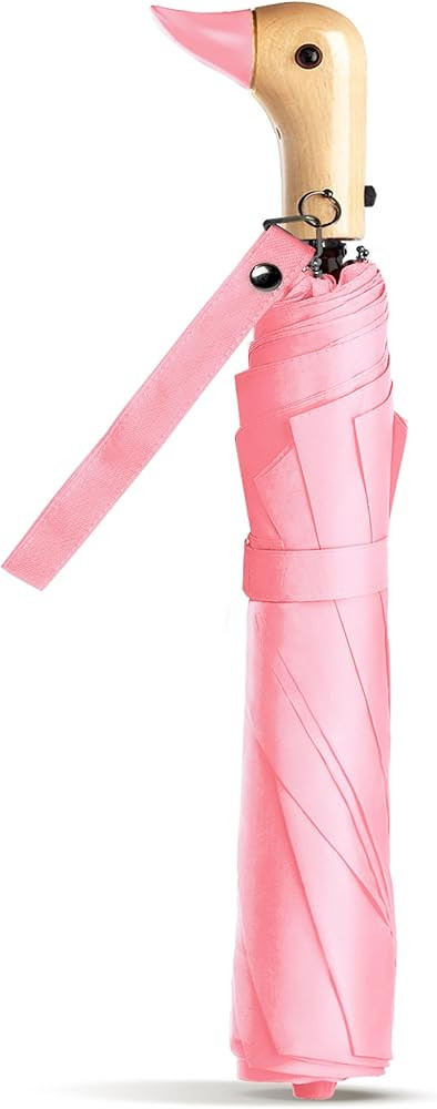 Duck Umbrella - Compact Travel Umbrella with a Cute Duck Head Handle for Women | Amazon (US)