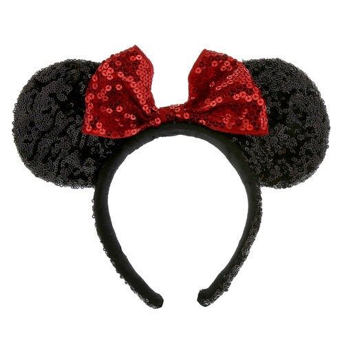 Minnie Mouse Ears Headband - Sequined | Disney Store