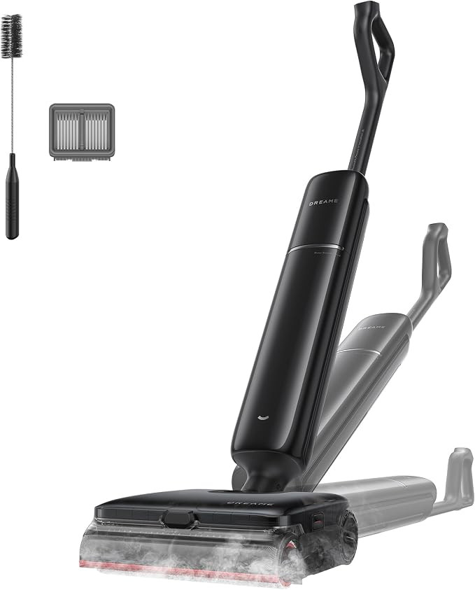 DREAME Aero Pro Steam Wet Dry Vacuum Mop, 392\u2109 Steam Cleaning, 28kPa Suction, 3.88in Ultra-S... | Amazon (US)