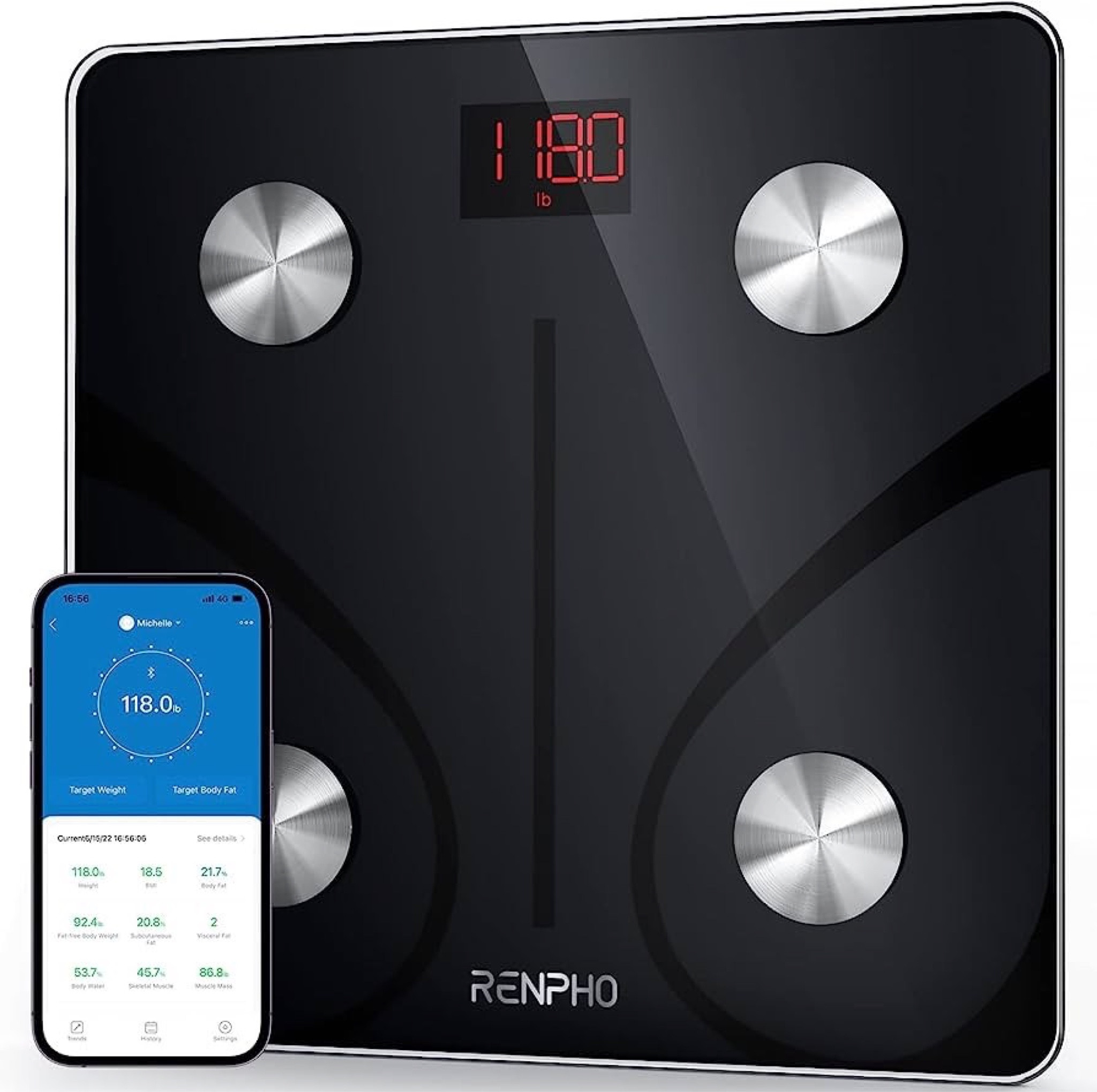 Smart Scale for Body Weight, Digital Bathroom Scale BMI Weighing Bluetooth Body Fat Scale, Body Composition Monitor Health Analyzer with Smartphone App. On sale for $19.99! 🙌🏻

#LTKsalealert #LTKFitness #LTKunder50