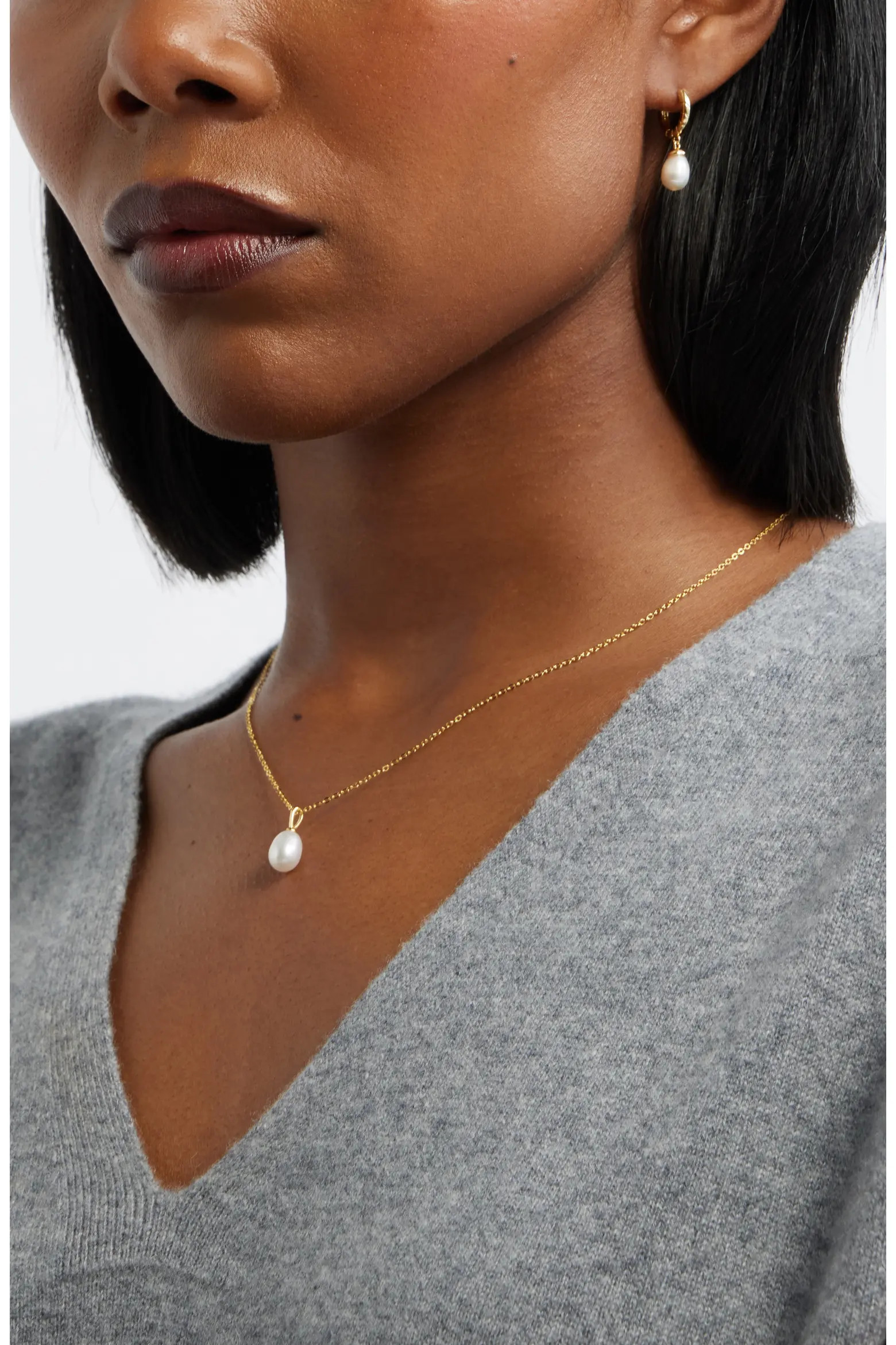 Demi Fine Freshwater Pearl Pendant Necklace (Women) | Nordstrom | Nordstrom