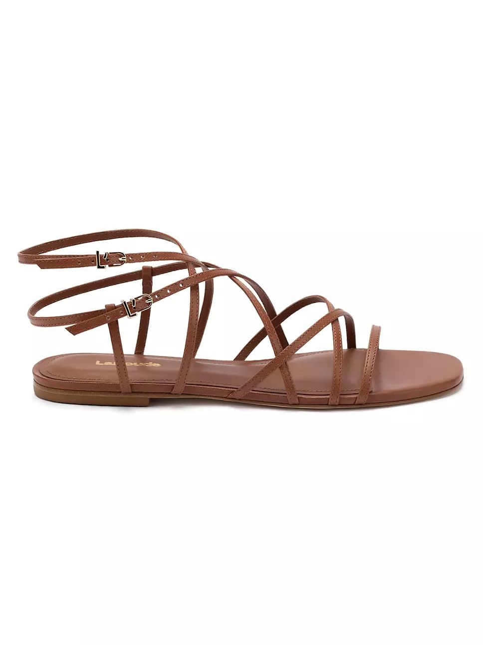 Naomi Strappy Leather Sandals | Saks Fifth Avenue