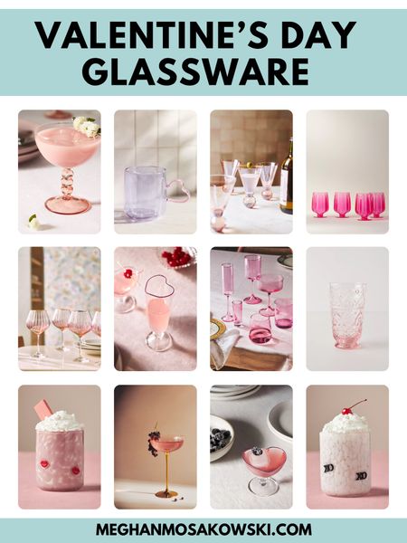 Valentine’s Day Glassware
Valentine’s Day Drinkware
Heart glasses
Pink glasses

#LTKhome #LTKHoliday #LTKparties