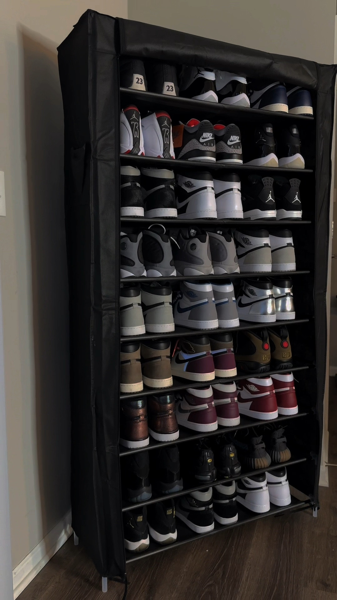 Maximize your space! This 9 tier shoe storage rack is perfect for keeping your collection neat, tidy, and easily accessible. 

#LTKWatchNow #LTKShoeCrush #LTKHome