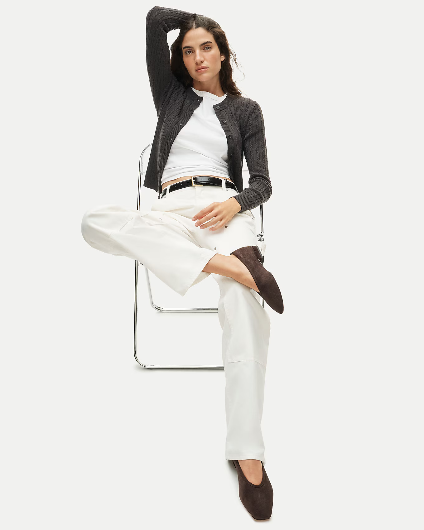 Sophie ballet flats in suede | J. Crew US