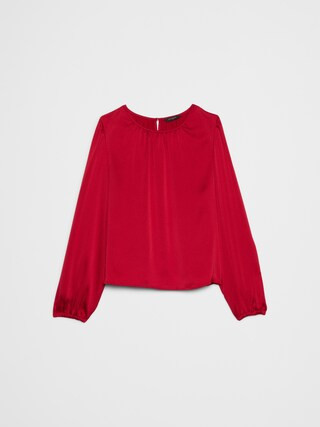 Volume-Sleeve Top | Banana Republic Factory
