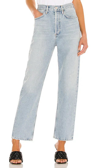 90s Mid Rise Loose Fit in Semi Tropic | Revolve Clothing (Global)