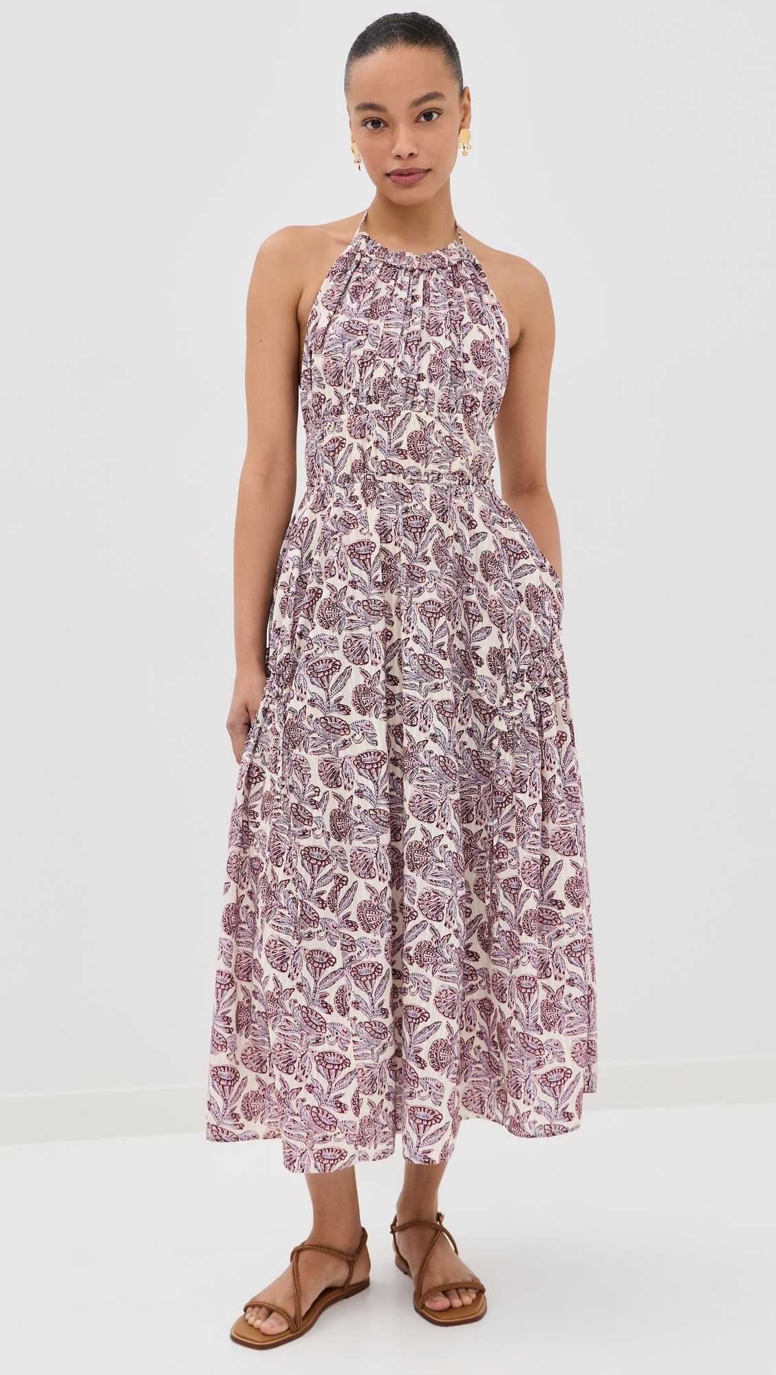 Anelise Halter Midi Dress | Shopbop