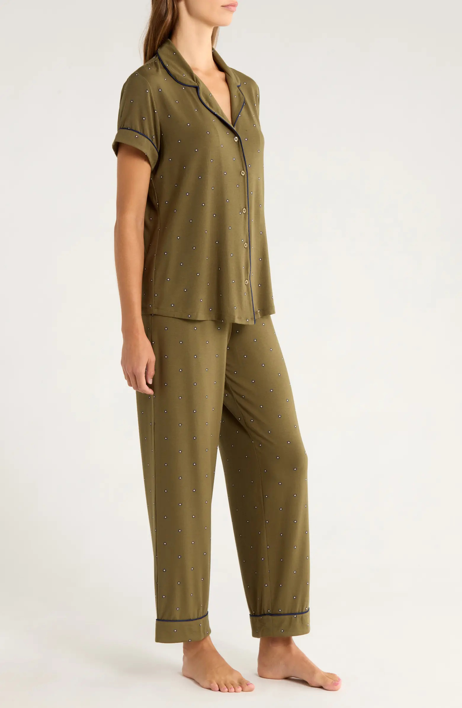 Moonlight Eco Crop Pajamas | Nordstrom