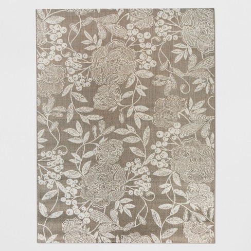 Vintage Floral Outdoor Rug - Threshold™ | Target