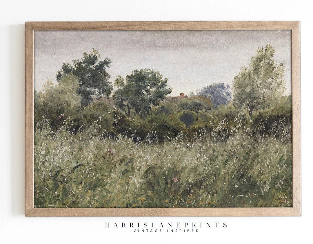 Vintage Inspired Art Print muted Vintage - Etsy | Etsy (US)