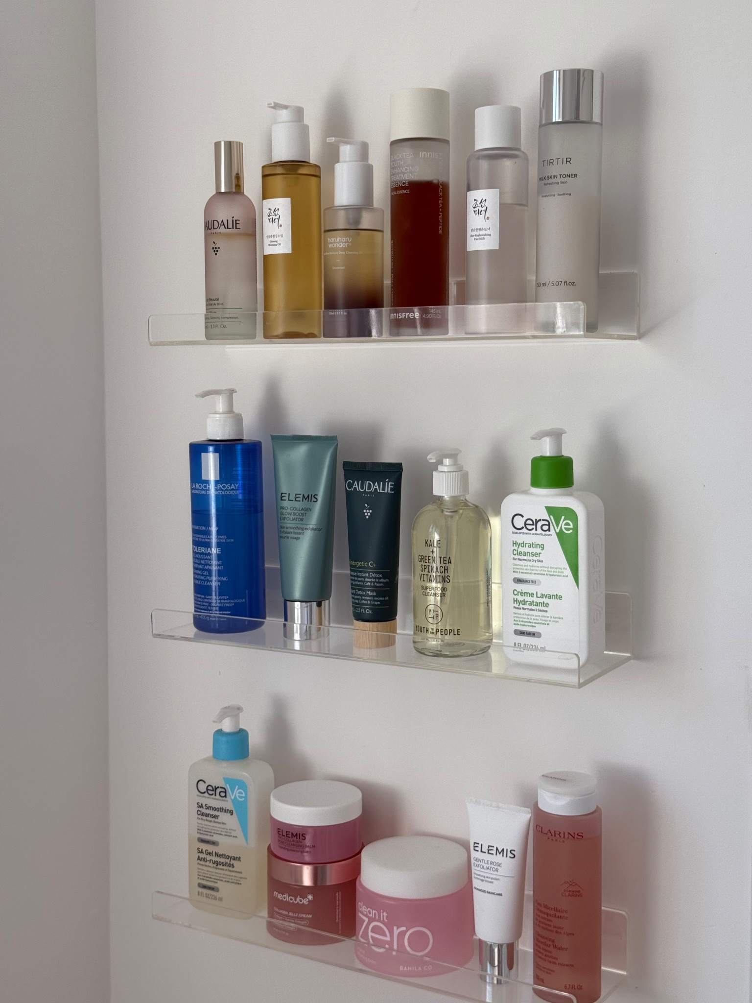 acrylic skincare shelves 🫧🤍

bathroom organisation, amazon findss

#LTKbeauty #LTKuk #LTKhome