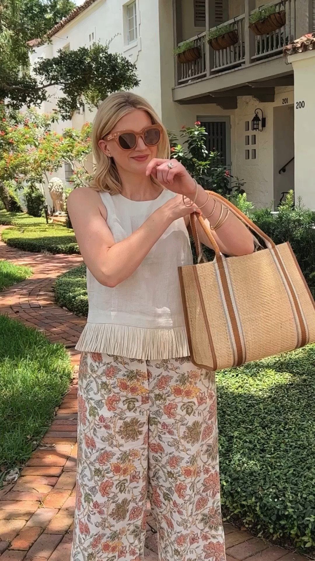 It’s all about the fringe too and floral pants! #jcrew #boden 

#LTKunder50 #LTKSeasonal