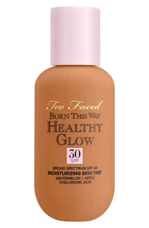 Too Faced Born This Way Healthy Glow SPF 30 Skin Tint Foundation in Butter Pecan at Nordstrom | Nordstrom