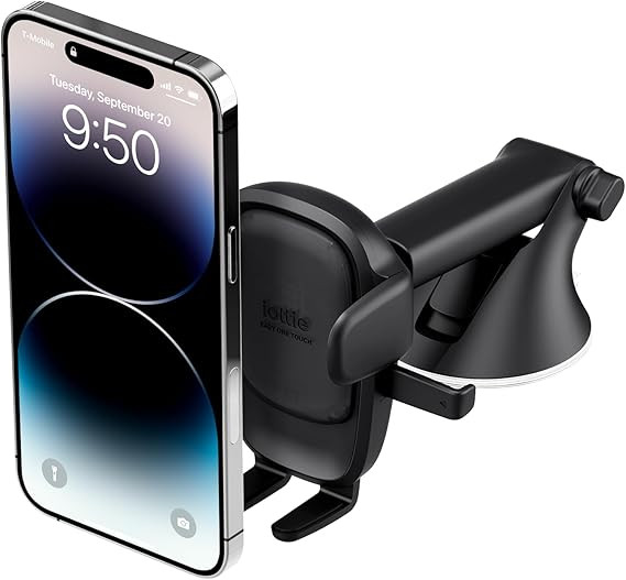 iOttie Easy One Touch 6 Universal Car Mount Dashboard & Windshield Suction Cup Phone Holder for i... | Amazon (US)