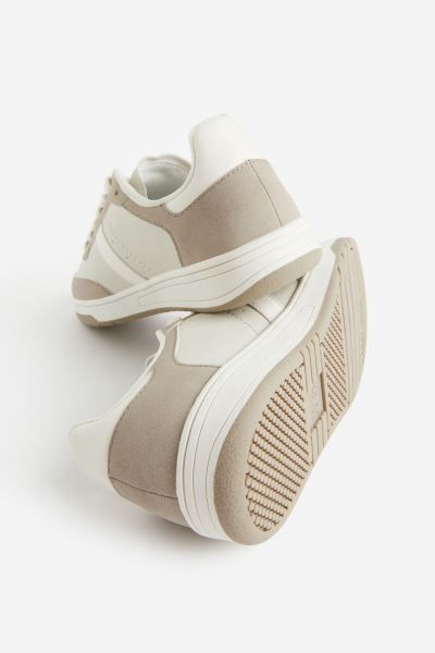 Sneakers - Beige/color block - BAMBINO | H&M IT | H&M (FR & ES & IT)