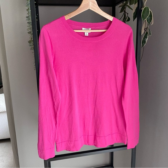 NWT J. Crew Cotton Crewneck Teddie Sweater | Poshmark