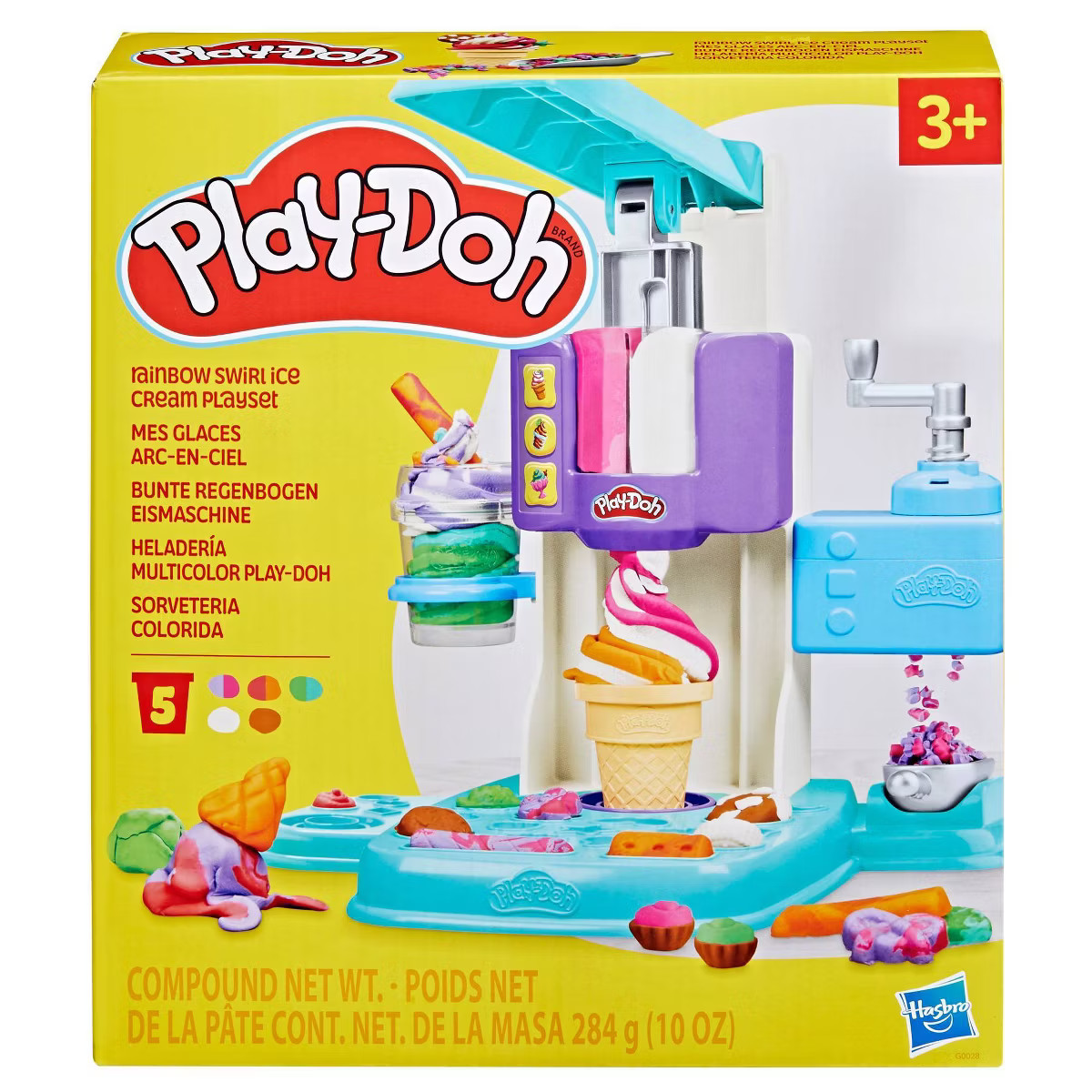 Play-Doh Rainbow Swirl Ice Cream Playset | Target