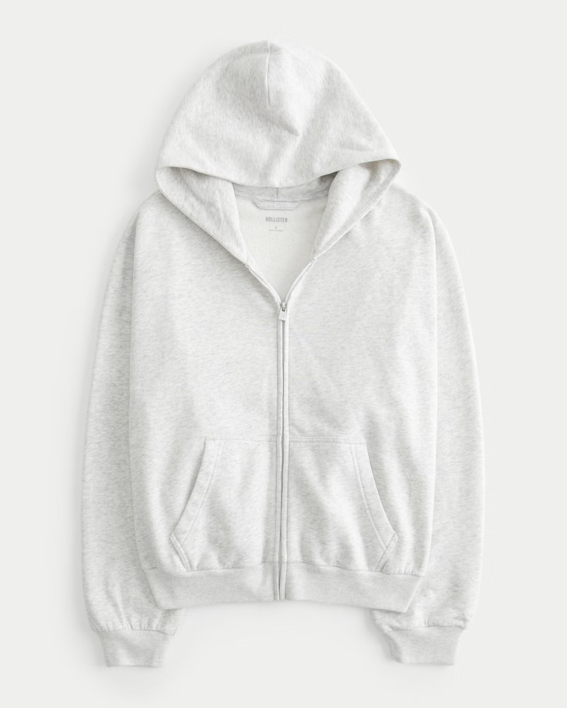 Easy Zip-Up Hoodie | Hollister (US)