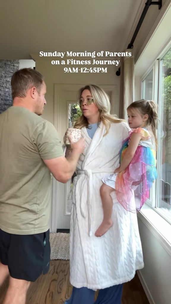 Morning in our life as a couple with 2 kids who prioritizes fitness 💪🏻🏃🏼‍♀️🏋️‍♀️

Wearing a Large or XL in everything! 

Size 12  | Large | 5’4” 

Midsize Gym Outfits | Midsize Summer Outfits 