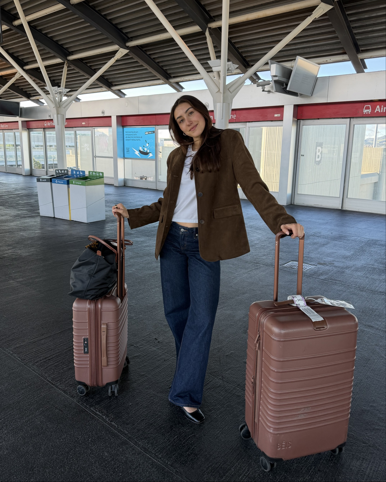 my favorite luggage/packing products! i always travel with the carry-on & medium roller from BEIS in the color “maple”. i love the matching packing cubes to go with it - keeps me so much more organized on the go 

#LTKTravel