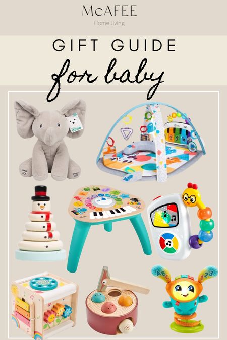 Gift guide, gifts for baby, baby toys, baby Christmas gift, 

#LTKGiftGuide #LTKHoliday #LTKkids