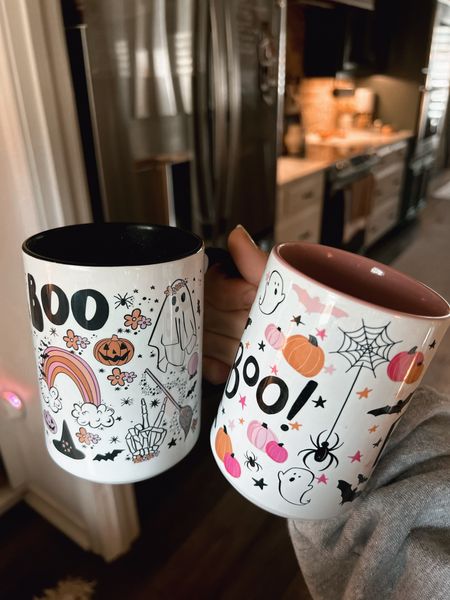 Cutie Etsy Halloween / fall coffee mugs — obsessed! ☕️🎃👻



#LTKSeasonal #LTKhome #LTKunder50