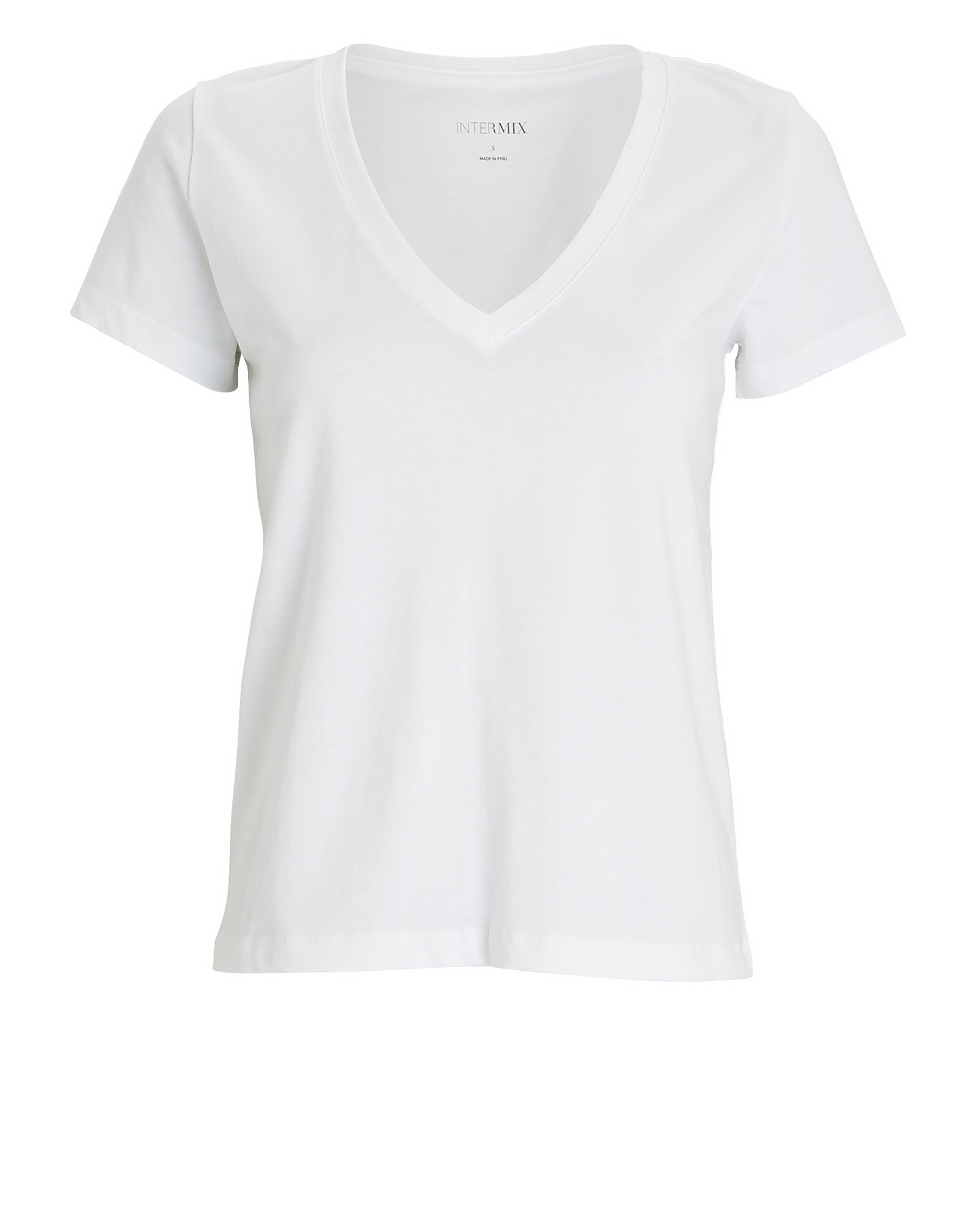 Classic V-Neck Jersey T-Shirt | INTERMIX