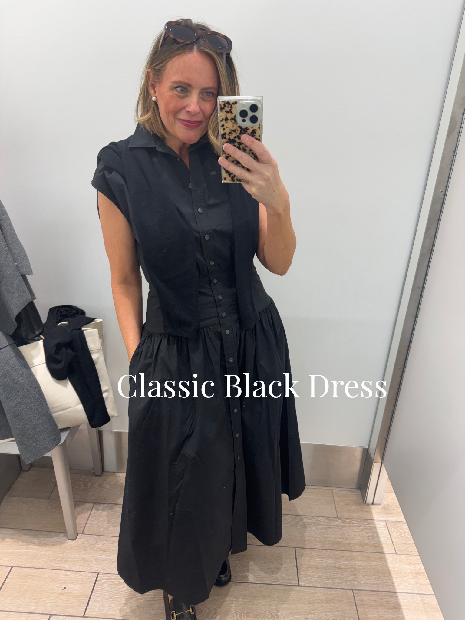 Obsessed with this black dress from Gap 

#LTKMidsize #LTKootd #LTKOver40