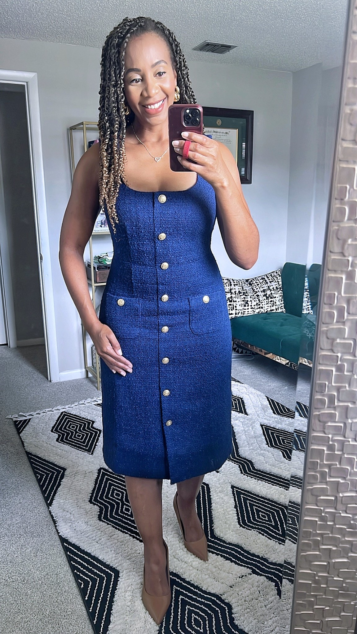 Outfits Lately - Office Workwear

• JCrew Sophia Sleeveless Midi Dress in Tweed (old)
• Kendra Scott Ari Heart Pendant Necklace (old)
• J. Crew Chainlink Earrings
• Sam Edelman Vienna Pump

workwear, office outfit, business casual, affordable workwear, summer outfit, work outfit, summer workwear, sweater weather, women's fashion, summer fashion, summer style, summer outfit inspo, summer ootd, fall fashion, fall tweed dress

#LTKShoeCrush #LTKMidsize #LTKWorkwear #LTKSeasonal #LTKStyleTip #LTKFindsUnder100 #LTKOver40